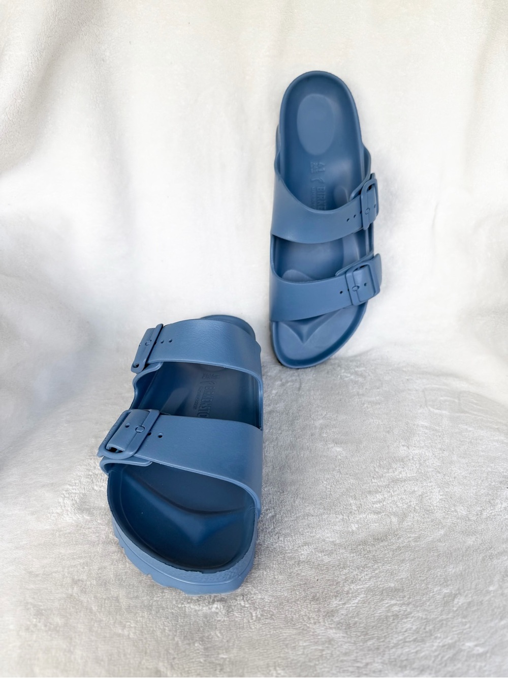 Birkenstock Arizona Essentials EVA Sandals Women Size 41 265 L10 M8 Slip Ons - Picture 9 of 13